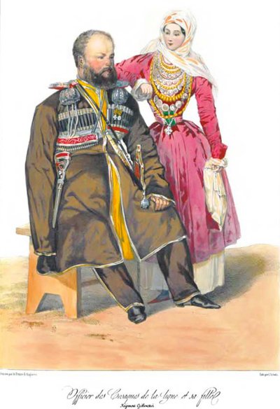 Szenen, Landschaften, Sitten und Kostüme des Kaukasus, nach der Natur gezeichnet von Prinz G. Gagarine von Grigory Gagarin